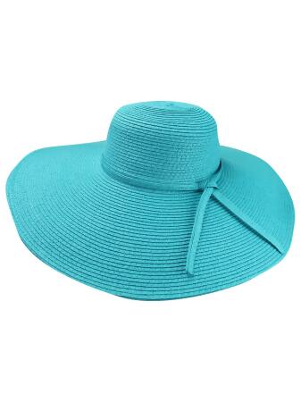 Crushable Wide Brimmed Floppy Hat - One Size