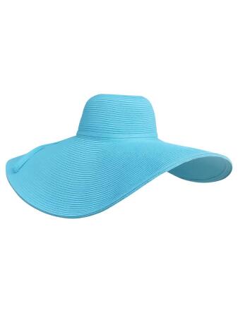 Dramatic Floppy Hat With Oversized Brim - One Size