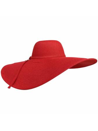 Dramatic Floppy Hat With Oversized Brim - One Size