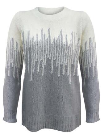 Fuzzy Long Sleeve Sweater - Medium