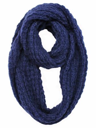 Mohair Winter Knit Infinity Scarf - One Size