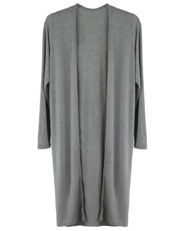 Open Front Long Lightweight Cardigan - Small