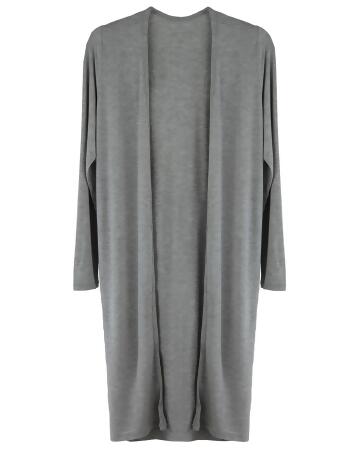 Open Front Long Lightweight Cardigan - Medium