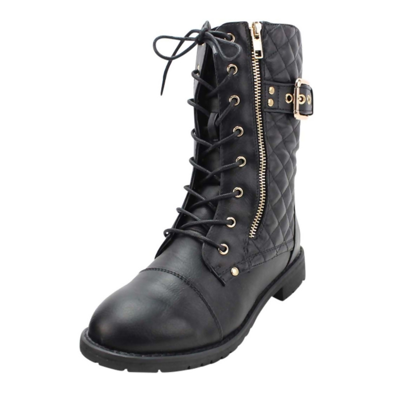 luxury combat boots womens