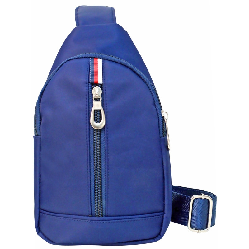 navy sling bag