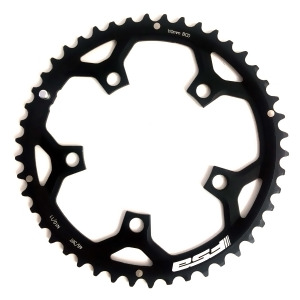 Fsa N10/11 Pro Road Bicycle Chainring Black 46T/110mm 371-0246D - All