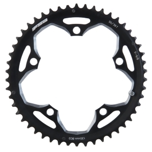 Fsa Pro Road 50T/130mm Triple S-9 Road Bicycle Chainring Black 370-0150C - All