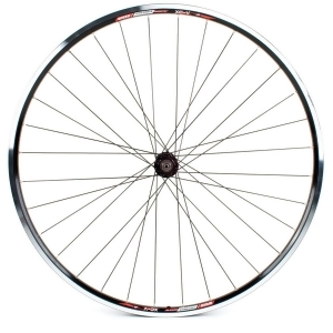 Sta-tru 700 x 35 Double Wall Xc-v Stainless Steel Spoke Front Bicycle Wheel FW7035XCvAK - All