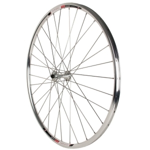 Sta-tru 700 x 20-25 Ss Spoke Alloy Silver 32h Stw Rim and Kt Quick Release Hub Front Bicycle Wheel FWr7025DW - All