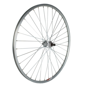 Sta-tru 700 x 20-25 Ucp Spoke 6-8 Speed Alloy Silver Alex Rp15 36h Kt Quick Release Hub Rear Bicycle Wheel Rw7025aa - All