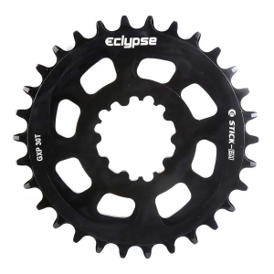 Eclypse 32T 3/32 Thick-Thin Alloy Gxp Mount Single Ring Bicycle Chainring Black Ec119b - All