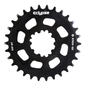 Eclypse 30T 3/32 Thick-Thin Alloy Gxp Mount Single Ring Bicycle Chainring Black Ec118b - All