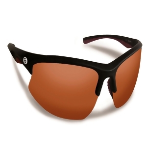 Flying Fisherman Drift Matte Black Frame w/Copper Sunglasses 7828Ba - All
