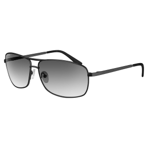 Ryders Eyewear Hellcat Sunglasses Matte Black Frame/Polarized Grey Gradient Lens R03714a - All