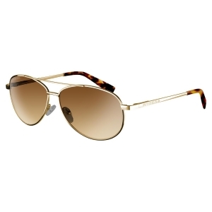 Ryders Eyewear Corsair Polarized Sunglasses Gold Frame/Brown Gradient Lens R03614b - All