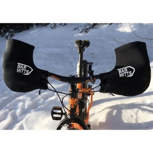 Bar Mitts Mountain Mitts Winter Handlebar Warmers - L with POLICE logo