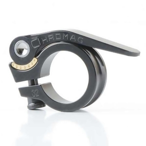 Chromag Seatpost Clamp With Qr 35Mm Black 140-003-01 - All