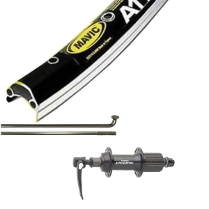 UPC 770612298729 product image for The Wheel Shop Rear 700C Wheel Mavic A119 Black / Fh-T610 Black 32 Dt Stainless  | upcitemdb.com