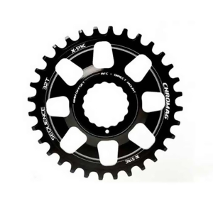 Chromag Sequence 32T 10/11Sp Bcd Direct Mount Chainring For Sram Gxp 7075-T6 Aluminum Black 151-001-033 - All