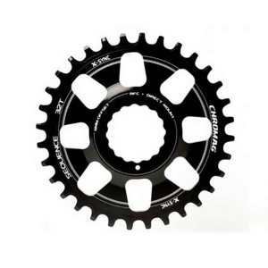 Chromag Sequence 30T 10/11Sp Bcd Direct Mount Chainring For Sram Bb30/Pf30 7075-T6 Aluminum Black 151-001-022 - All