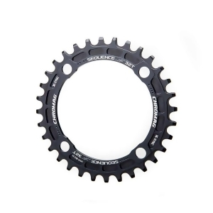 Chromag Sequence 30T 10/11Sp Bcd 94 4 Chainring 7075-T6 Aluminum Black 151-001-012 - All