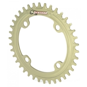 Renthal 1Xr 94mm Sram Pattern Retaining Aluminum Bicycle Chainring 34T 9-11sp Bcd 94 Gold Mcr109-564-34pha - All