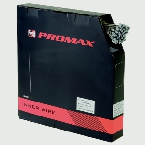 Promax Components 1.5 mm x 2000 mm Stainless Greased Inner Cables for Brakes Standard Nipple 372077 - All