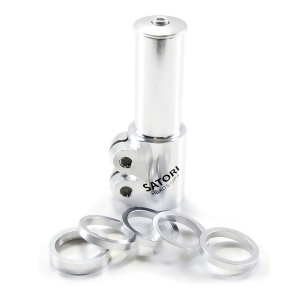 Satori Chrome Alloy Height Adapter for Ahead Stem 1 1/8 400442 - 1.1/8 inch
