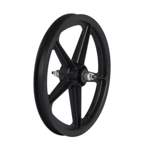 Skyway Tuff Ii Front Wheel 16X1.75 3/8 Nutted 5 Spoke Black Whl-1713p - All