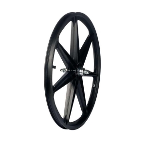 Skyway Tuff Ii Rear Wheel 24X1.75 3/8 Nutted Fw 7 Spoke Black Whl-8062p - All