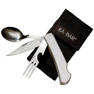 Ka-bar Knife Hobo-Stainless Fork//Spoon 1300 - All