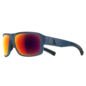 Adidas Eyewear Jaysor Sunglasses Blue Transparent Matte Frame//Red Mirror Lens 0-Ad20/00 6056 00/00 - All