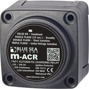 Blue Sea Systems Dc Min Automatic Charging Relay 65A 7601 - All