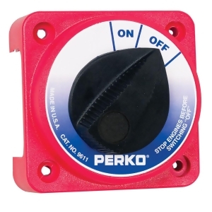 Perko Compact Medium Duty Battery Selector W/o Lock 9611Dp - All