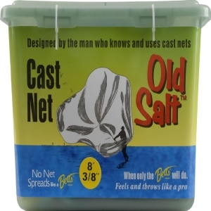 Betts Old Salt 8 Ft 3/8 Mesh Cast Net 8Pm - All