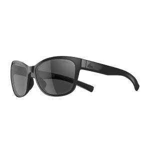 Adidas Excalate Sunglasses Black Shiny Frame Grey Polarized Lens A428 - All