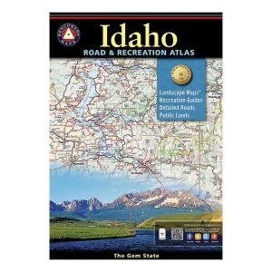 Benchmark Idaho Road Recreation Atlas Guide Be0benidat - All