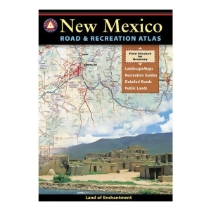 Benchmark New Mexico Road Recreation Atlas Be0bennmat - All