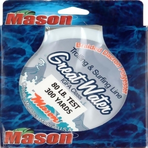 Mason Green Dot Dacron 300Yds 80Lb. 3Dt-80 - All