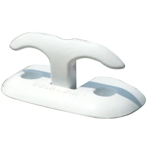 Dock Edge Flip Up Dock Cleat 6 White 2606W-f - All