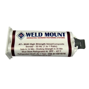 Weld Mount Acrylic Adhesive No Slide Multi Bonder 8040 - All