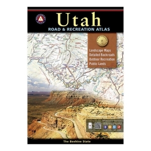Benchmark Utah Road Recreation Atlas Be0benutat - All