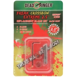 Dead Ringer Replacement Blades Freak Extreme 100/125 Grain X-Bow - All