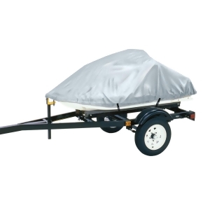 Dallas Manufacturing Co. Polyester Personal Watercraft Cover A Fits 2 Seater Model Up To 113 L x 48 W x 42 H Silver - All