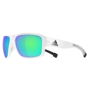 Adidas Eyewear Jaysor Sunglasses Crystal Matte Frame//Blue Mirror Lens 0-Ad20/00 6053 00/00 - All