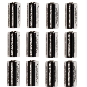 Streamlight Lithium Batteries Lithium Batteries 12 pack; Cr123a - All