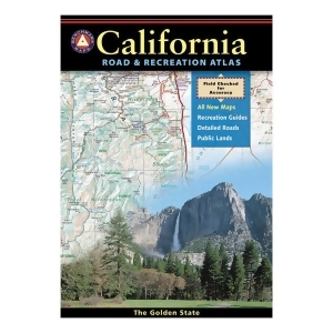 Benchmark California Road Recreation Atlas Be0bencaat - All