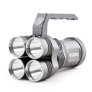 Guard Dog Security Guard Dog Icon 3000 Lumen Rechargeable Tactical Flashlight Tl-gdi3000 - All