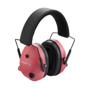 Champion Traps and Targets Electronic Ear Muffs Pink 40975 - All