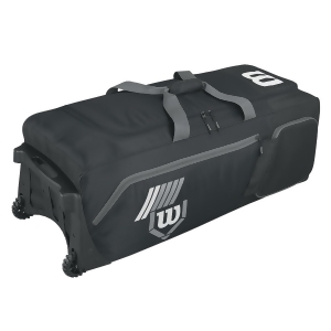 Wilson Pudge 2.0 Baseball Bag on Wheels-Black Wta9721bl - All
